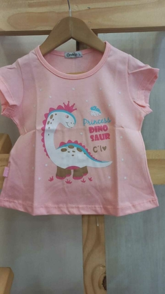 Remera Dino Princesa - comprar online