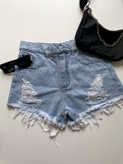 Short Denim shine - tienda online