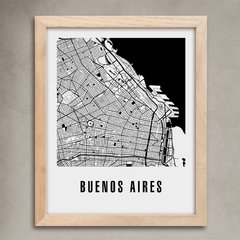 Cuadro Mapa Buenos Aires