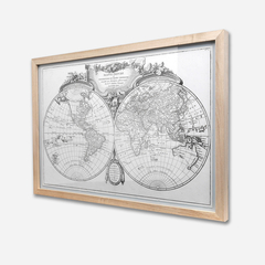 Cuadro Mapa mundo - comprar online