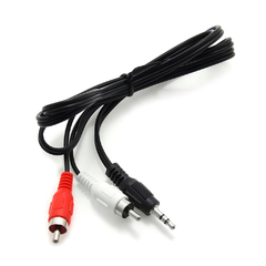 Cable 2 RCA a 1 Plug 3.5 St 1.5 Mts