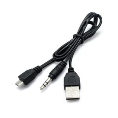 Cable USB Celular Micro USB V8 + Plug 3.5 St