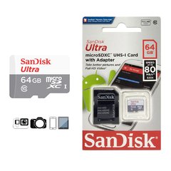 Memoria SD SanDisk Ultra 64 GB en internet