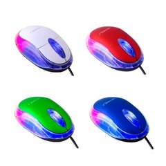 Mouse Netmak NM-MO1B USB ( Base Iluminada )