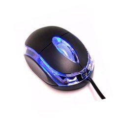 Mouse Netmak NM-MO1B USB ( Base Iluminada ) - Arte Digital