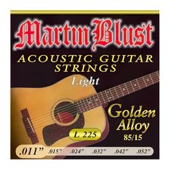 Encordado Guitarra Acústica Martin Blust L 225