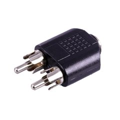 Adaptador Jack 3.5 Stereo a 2 Plug RCA - comprar online
