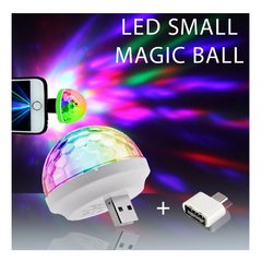 Semiesfera LED para Celular Micro USB - Arte Digital
