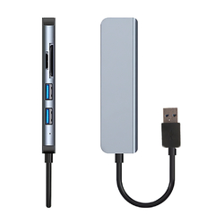 Adaptador Hubs Seisa BYL-2103U USB 3.0 ( 3 USB 3.0 - 2 L Memorias ) - comprar online