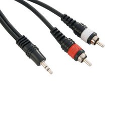 Cable 2 RCA a 1 Plug 3.5 St 3 Mts Mamut - comprar online