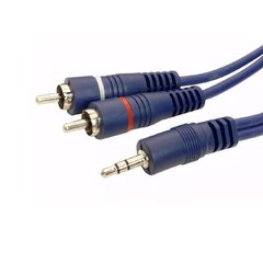 Cable 2 RCA a 1 Plug 3.5 St 4 Mts Arwen - comprar online