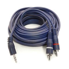 Cable 2 RCA a 1 Plug 3.5 St 4 Mts Arwen