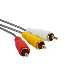 Cable 3 RCA a 3 RCA 1,8 Mts - comprar online
