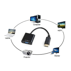 Cable Adaptador Display Port a VGA Hembra en internet