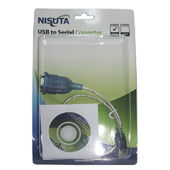 Cable Adaptador USB a Serie RS232 Nisuta - comprar online