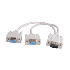 Cable Adaptador VGA Splitter ( 1 Macho a 2 VGA Hembra ) - comprar online