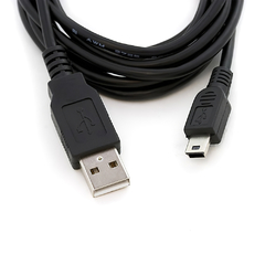 Cable USB a Mini USB V3 5 Pines 1.5 Mts Nisuta - Arte Digital