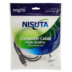 Cable USB a Mini USB V3 5 Pines 1.5 Mts Nisuta - comprar online