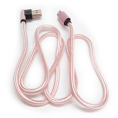 Cable USB Carga Micro USB Mallado 90° - comprar online