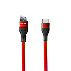 Cable USB Carga Ráapida Soul Denim Tipo C - Arte Digital