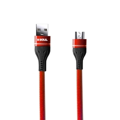 Cable USB Carga Ráapida Soul Denim Micro USB - Arte Digital