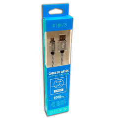 Cable USB Carga Rápida Inova Micro USB 2.4A - Arte Digital