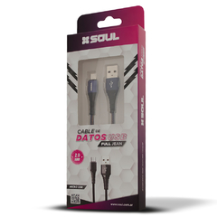 Cable USB Carga Rápida Soul Full Jean Tipo C - comprar online