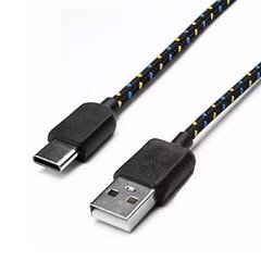 Cable USB Celular Tipo C Mallado 1 Mt Inova 2A en internet