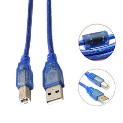 Cable USB Impresora 5 Mts ( Mallado con Filtro ) - comprar online