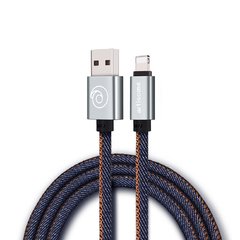 Cable USB Iphone 5 - 6 - 7 ( Jeans ) Geeker - comprar online