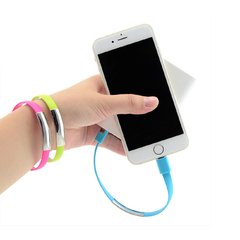 Cable USB Iphone 5 - 6 - 7 ( Pulsera )