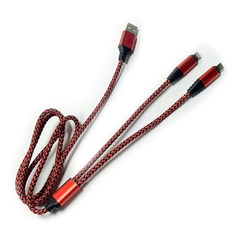Cable USB Iphone - V8 Inova 2.1A 1 Mt - tienda online