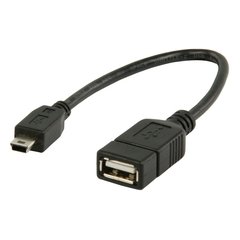 Cable USB OTG a Mini USB 5 Pines Netmak NM-C76