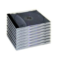 Caja Cd Dvd Acrilica Slim Importada X10 Unid.