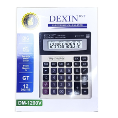 Calculadora Grande Dexin DM-1200V Solar - comprar online