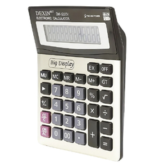 Calculadora Grande Dexin DM-1200V Solar - Arte Digital