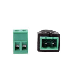 Conector Plug Macho L 2.1 x 5.5 a Bornera CCTV - tienda online