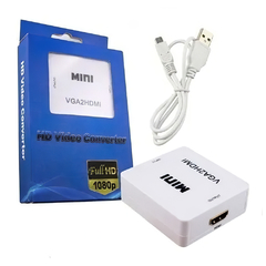 Conversor de VGA a HDMI Full HD Generico - Arte Digital