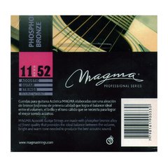 Encordado Guitarra Acústica Magma GA 130 PB 011 en internet