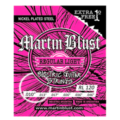 Encordado Guitarra Eléctrica Martin Blust XL120 010