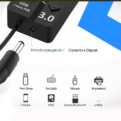Hubs 4 Puertos USB 3.0 Miyoshi M-S170 - comprar online