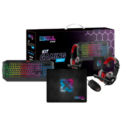 Kit Gaming 4 en 1 Soul ( Teclado - Mouse - Auriculares ) - comprar online