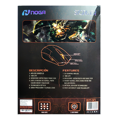 Mouse Gamer Noga Stormer ST-X1 - Arte Digital