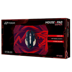 Mouse + Pad Gamer Noga Stormer ST-800 en internet