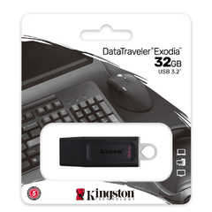 Pendrive Kingston 32 GB Exodia 3.2 - comprar online