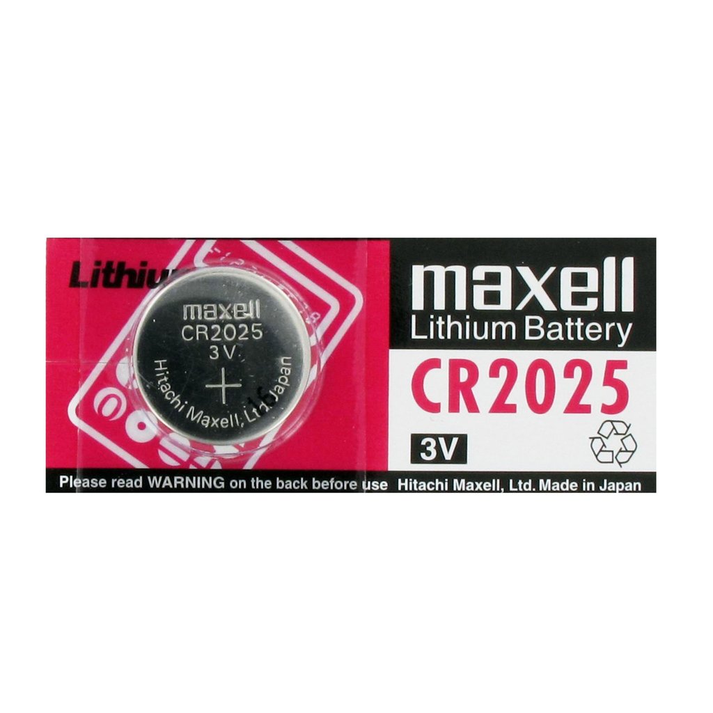 MAXELL - CR2025M. Pila de litio en formato botón. Modelo CR2025