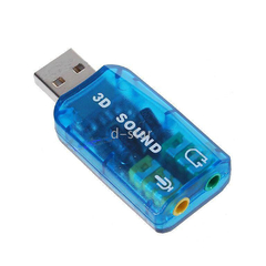 Placa Sound USB 7.1 Seisa ST-3052 - Arte Digital