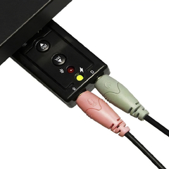 Placa Sound USB 7.1 ST-3050 - comprar online