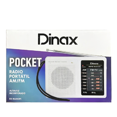 Radio FM AM Dinax DX-RADIOP1 - comprar online