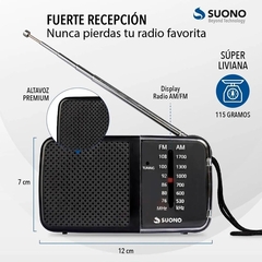 Radio FM - AM Suono S3188 - tienda online